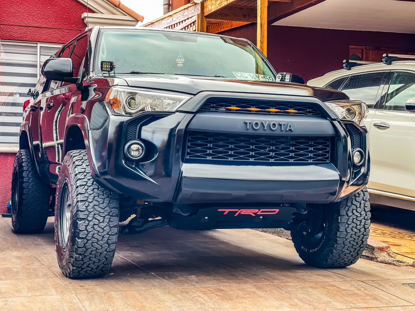 Skidplate Tipo TRD Negro para Toyota 4Runner 2014-2023.