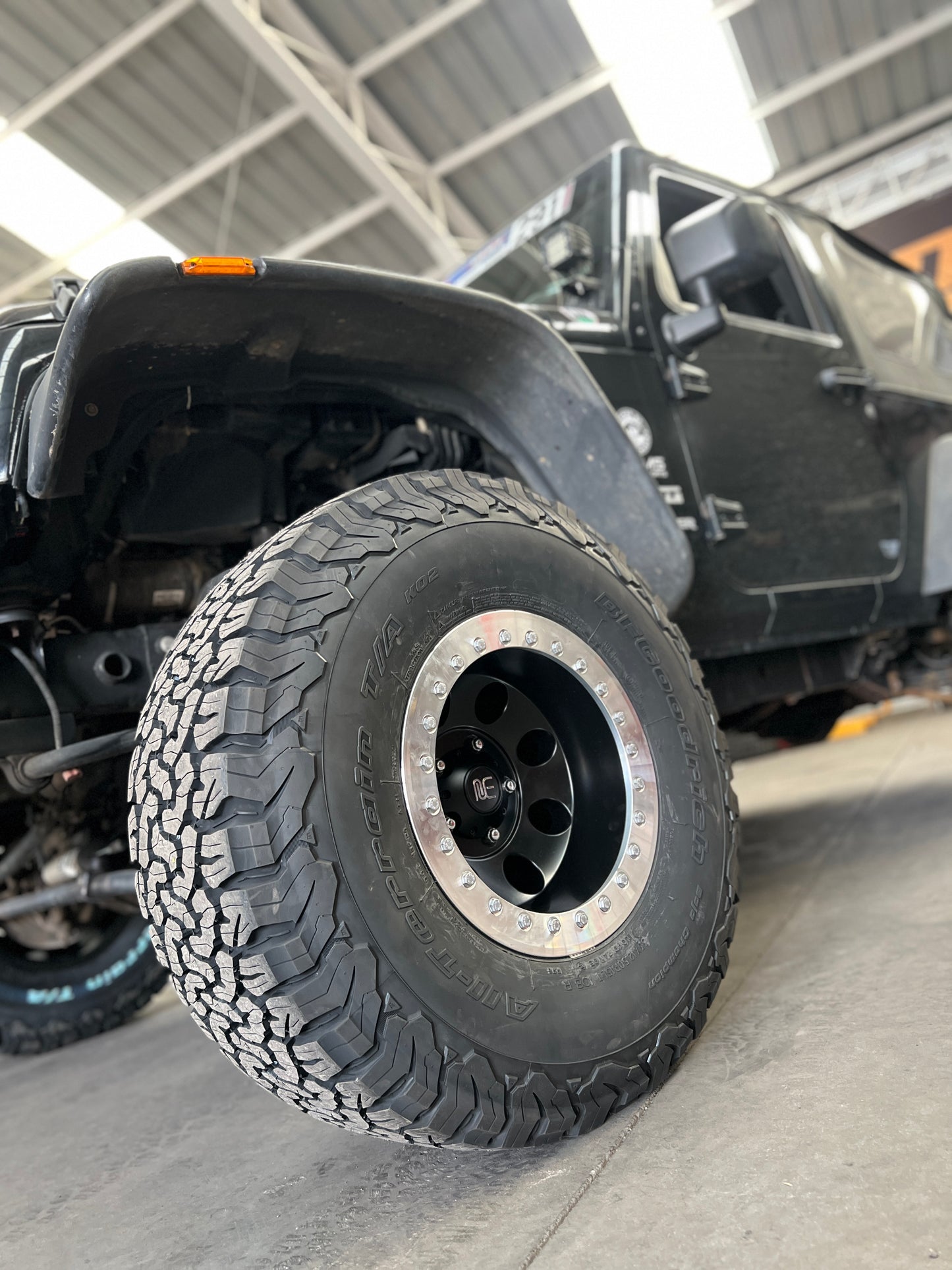 Llanta RMC 803 Beadlock 5x127 Black/Aluminium