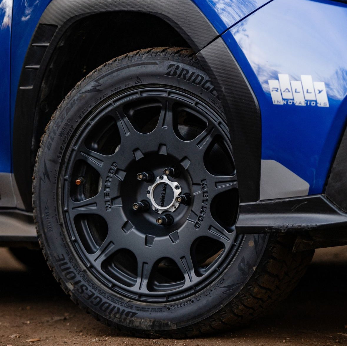 Method 502 Rally Matte Black 5x114