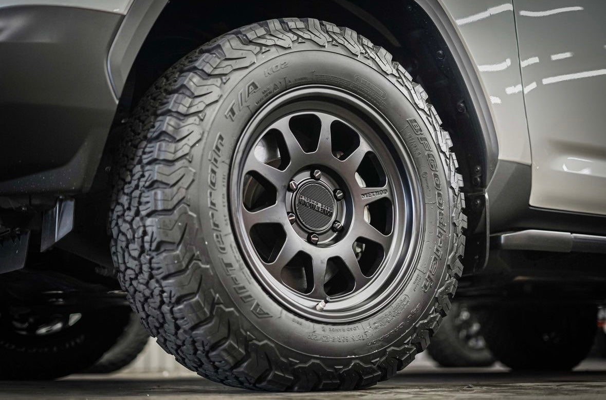 Method 316 Matte Black 6x135 r17