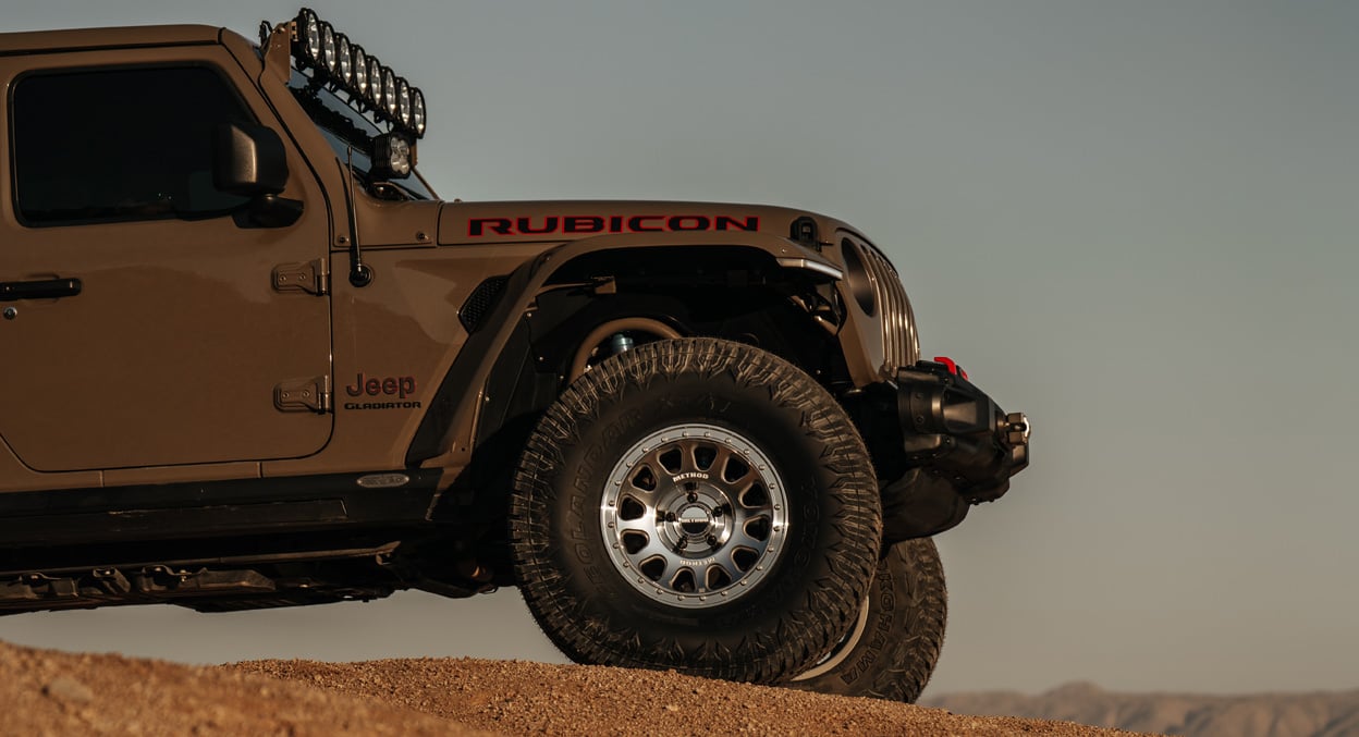 Method 709HD Machined 17x8.5 6x139.7