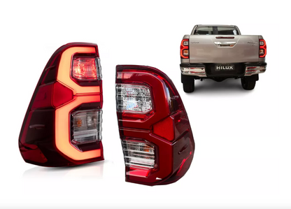 Focos traseros tipo GR Toyota Hilux 2015-2020