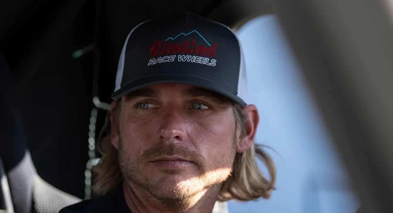 Jockey Gris Method Neon Mountain Curvebill Trucker