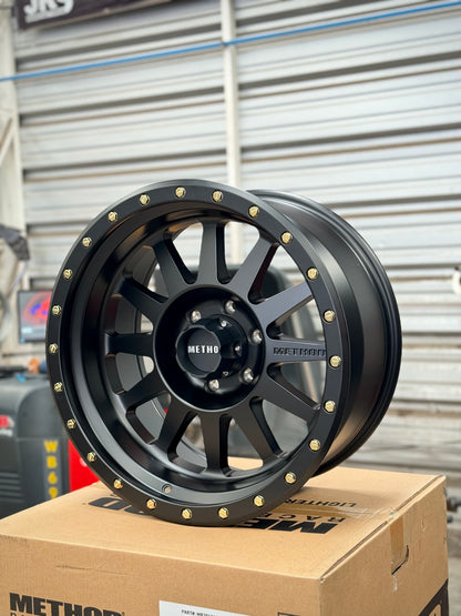 Method 304 Matte Black 6x139.7 r20