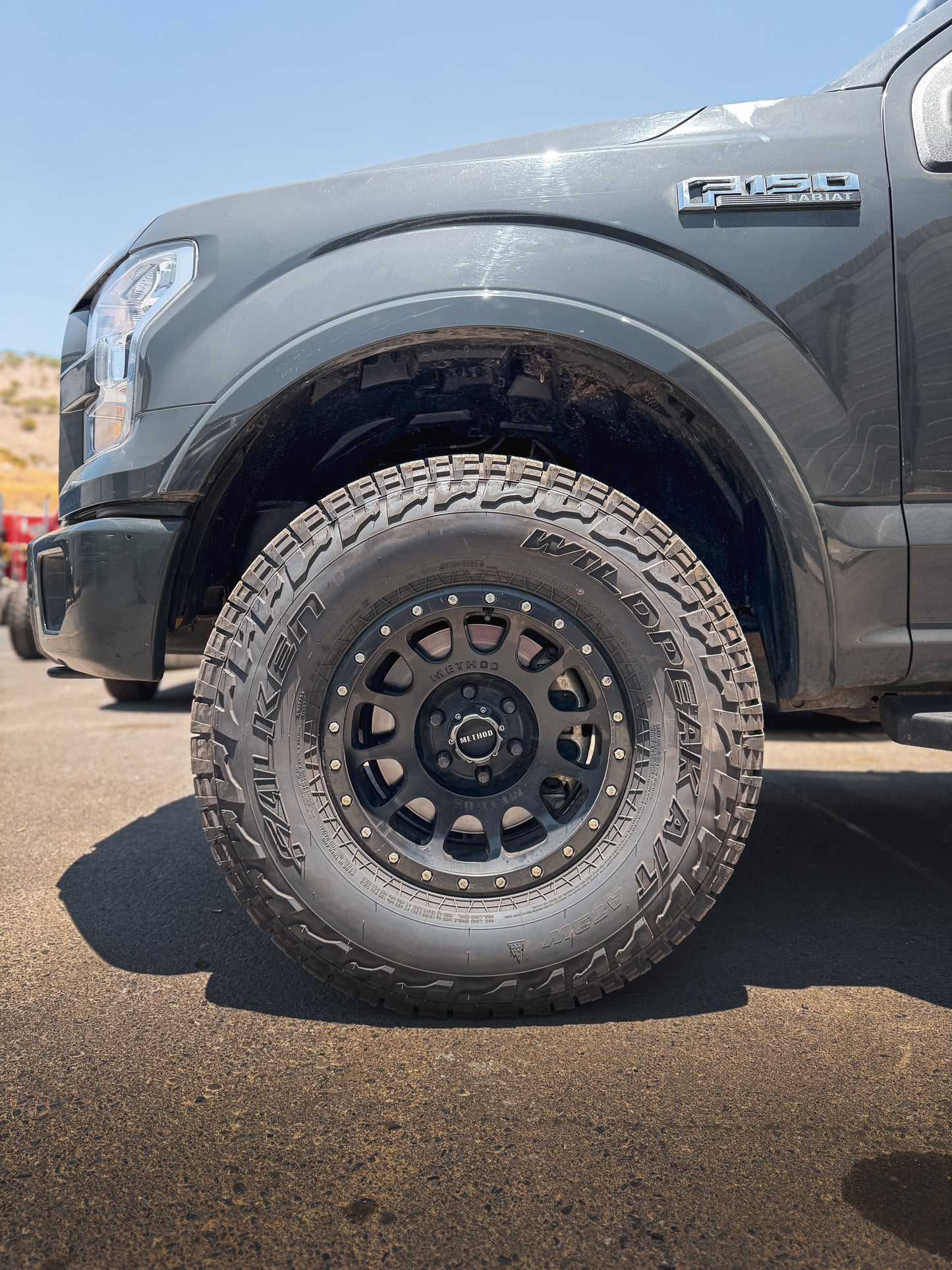 Method 305 Matte Black 6x135 r17