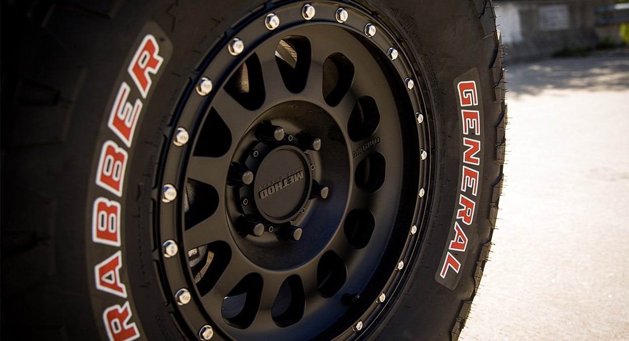 Method 315 Matte Black 5x150 R17