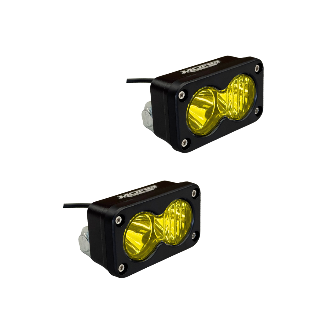Foco LED rectangular 20W Ambar