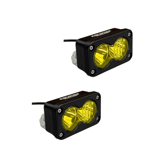 Foco LED rectangular 20W Ambar