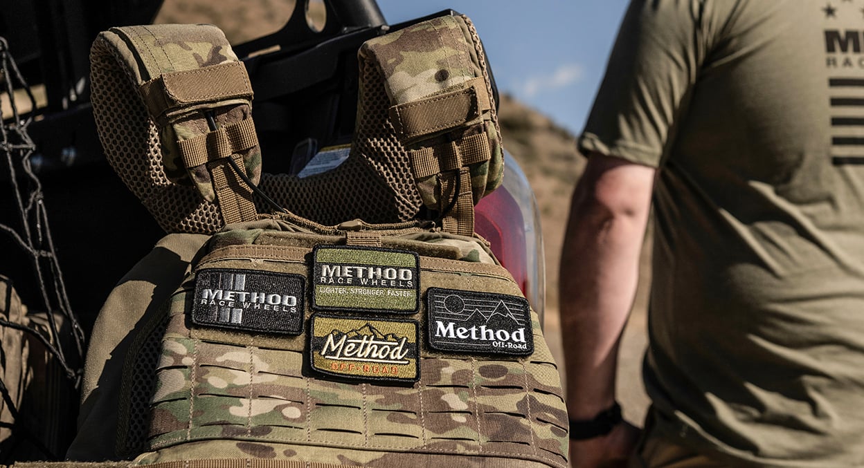 Kit de parches Method rectangulares