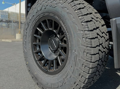 Method 707 Matte Black 17x8.5 6x139.7