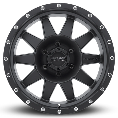 Method 301 Matte Black 5x139.7 r15