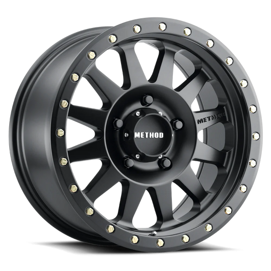 Method 304 Matte Black 6x139.7 r20