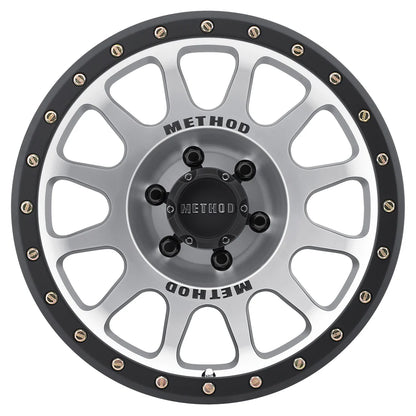Method 305 Machined Black Lip 6x139.7 r18