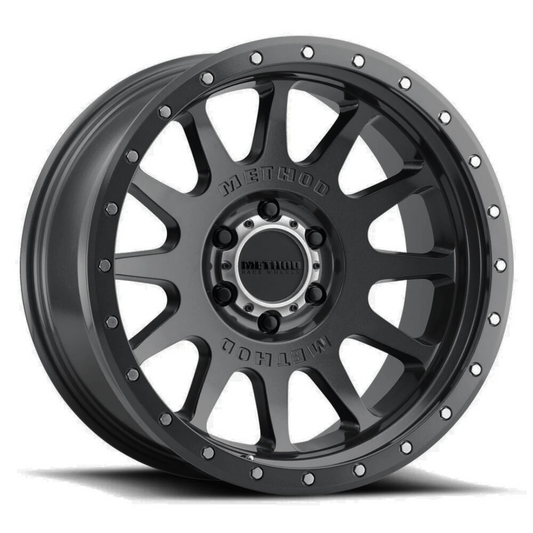 Method 605 Matte Black 6x135 r20