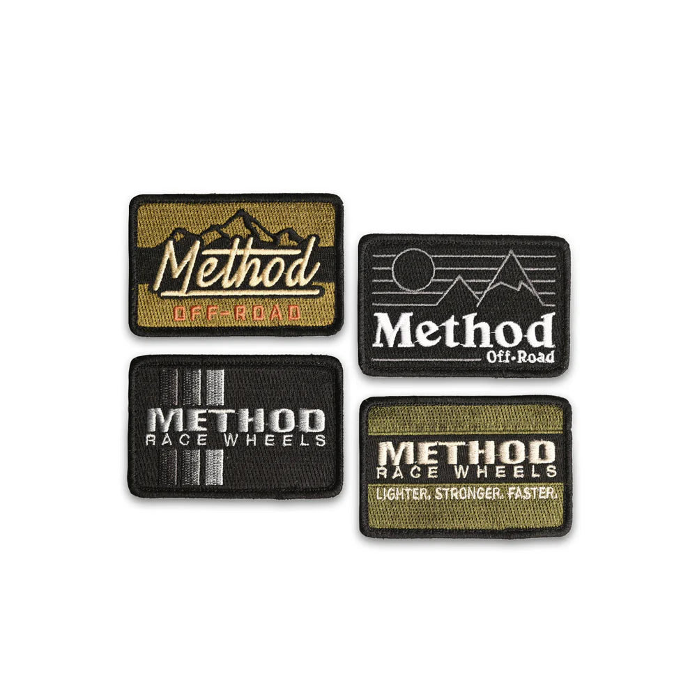Kit de parches Method rectangulares