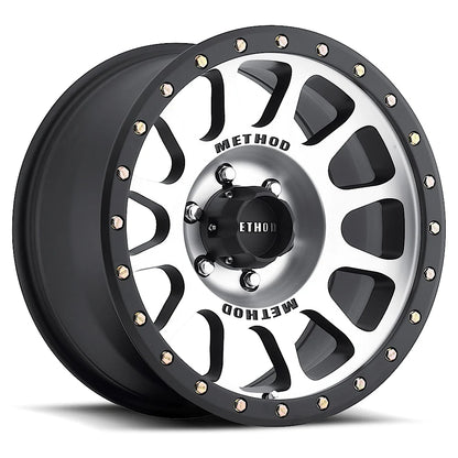Method 305 Machined Black Lip 6x139.7 r18
