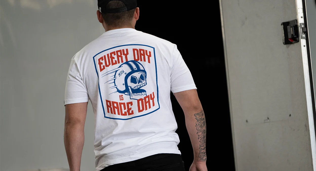 Polera Blanca Method Race Day Every Day