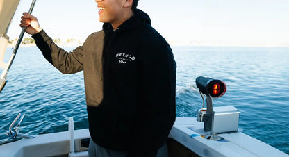 Poleron Negro Method Race Truck Hoodie