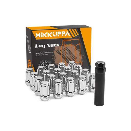 Kit tuercas de seguridad M12x1.5 Silver