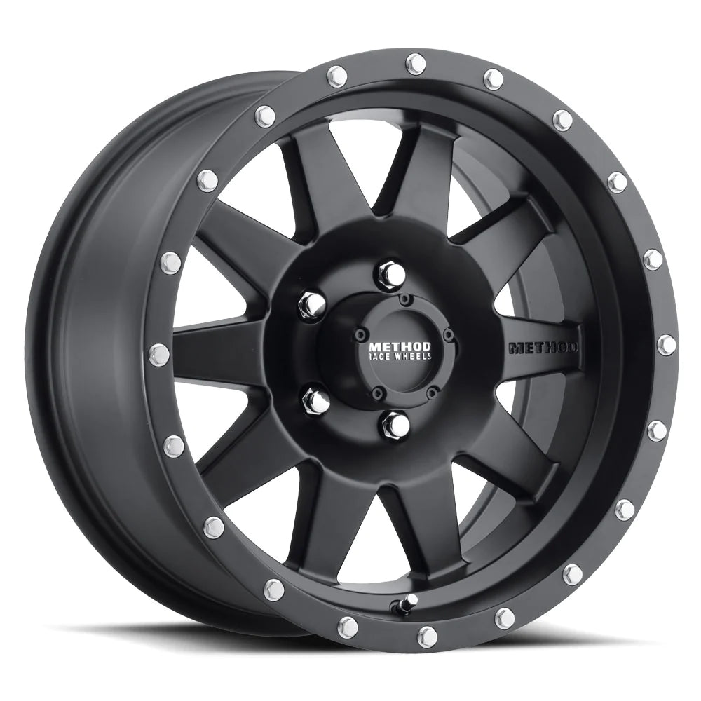 Method 301 Matte Black 5x139.7 r15