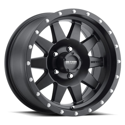 Method 301 Matte Black 5x139.7 r15