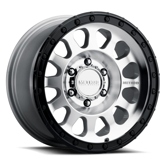 Method 315 Machined & Gloss Black Lip 17x8.5 6x135