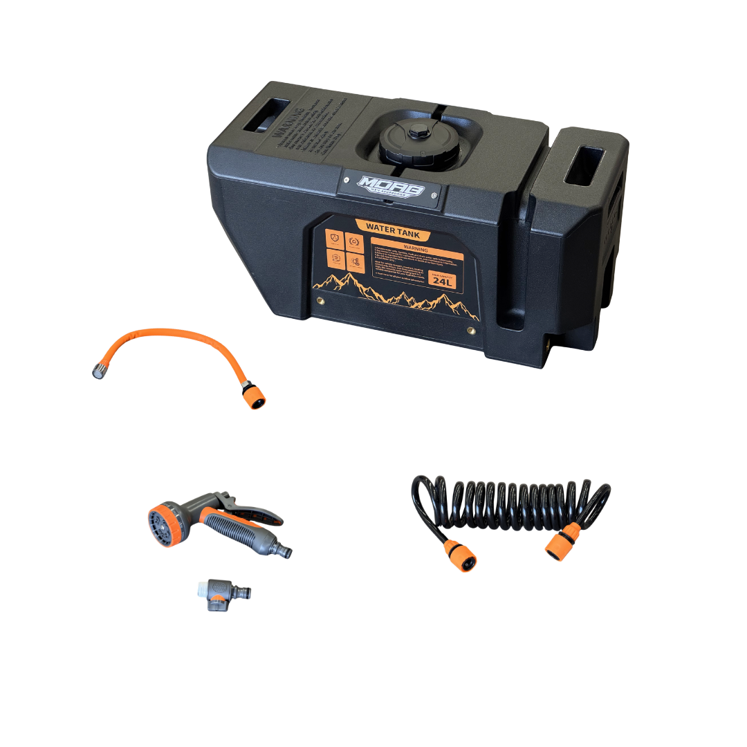 Estanque de agua con bomba 24L