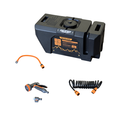 Estanque de agua con bomba 24L