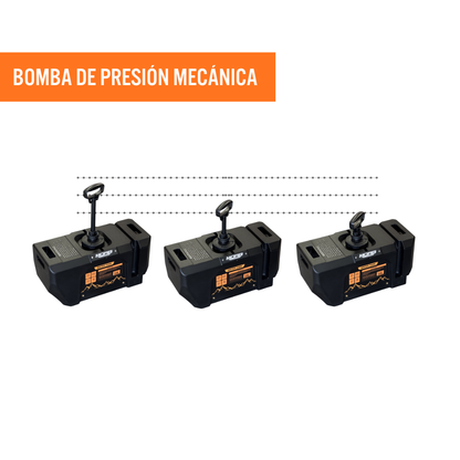 Estanque de agua con bomba 24L