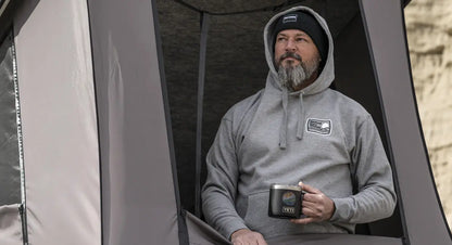 Poleron Gris Method Vibes Hoodie